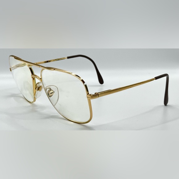 Vintage Cottet 2730 Gold Pilot Sunglasses Frames Only - Picture 2 of 8